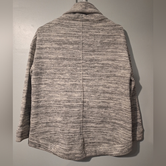 Anthropologie Saturday Sunday Womens Gray High Low Cowl Neck Pullover  XXS - Picture 5 of 8